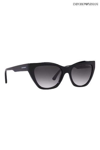 Emporio Indigo Armani EA4176 Black Sunglasses (739001) | £128