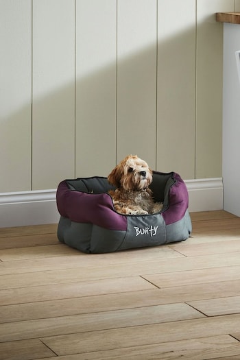 Bunty Purple Anchor Waterproof Dog Bed (739577) | £30 - £45