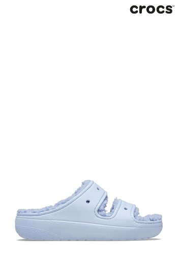 Crocs Blue Classic Cozzzy Sandals (739616) | £55