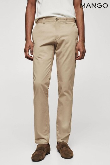 Mango Slim Fit Chino Trousers (740760) | £50