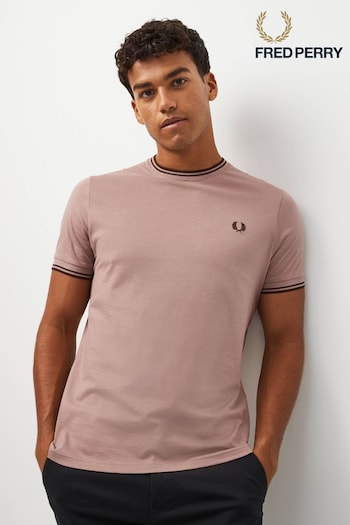 Fred Perry Twin Tipped Logo T-Shirt (740770) | £50