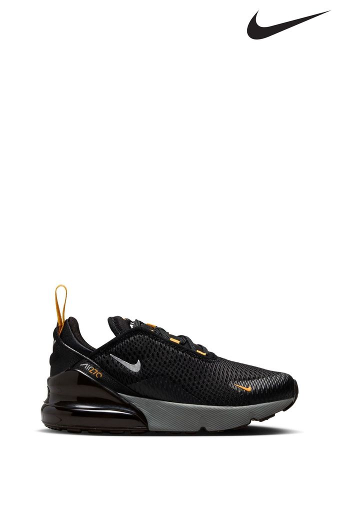 Nike black and store gold trainers womens