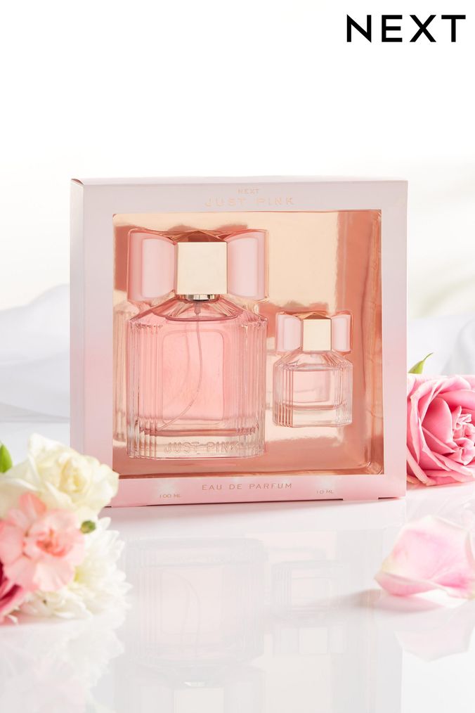 Just Pink 100ml and 10ml Eau De Parfum Gift Set (741474) | £18