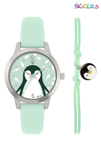Peers Hardy Blue Tikkers x WWF - Penguin Dial Watch & Penguin Charm Bracelet (741908) | £20