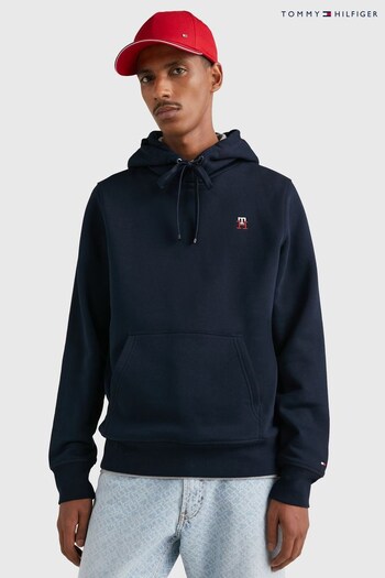 Tommy city Hilfiger Blue Embroidered Hoodie (742518) | £120