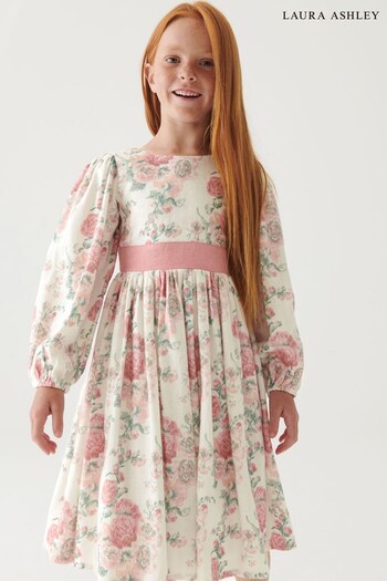 Laura Ashley Long Sleeve Partere Midi Dress (743127) | £46 - £50