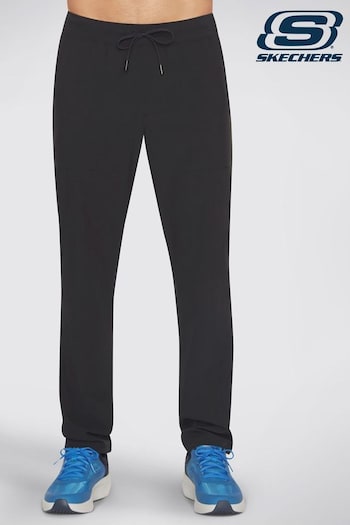 Skechers Dark Black Gowalk Motion Skechweave Trousers (744427) | £50