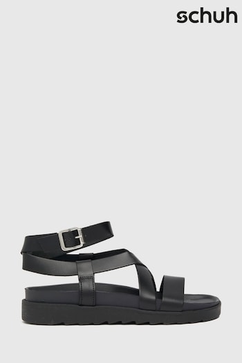 Schuh Taylor Cross Strap Footbed Sandals (744497) | £45