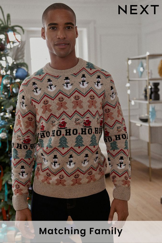 Next mens christmas jumpers outlet