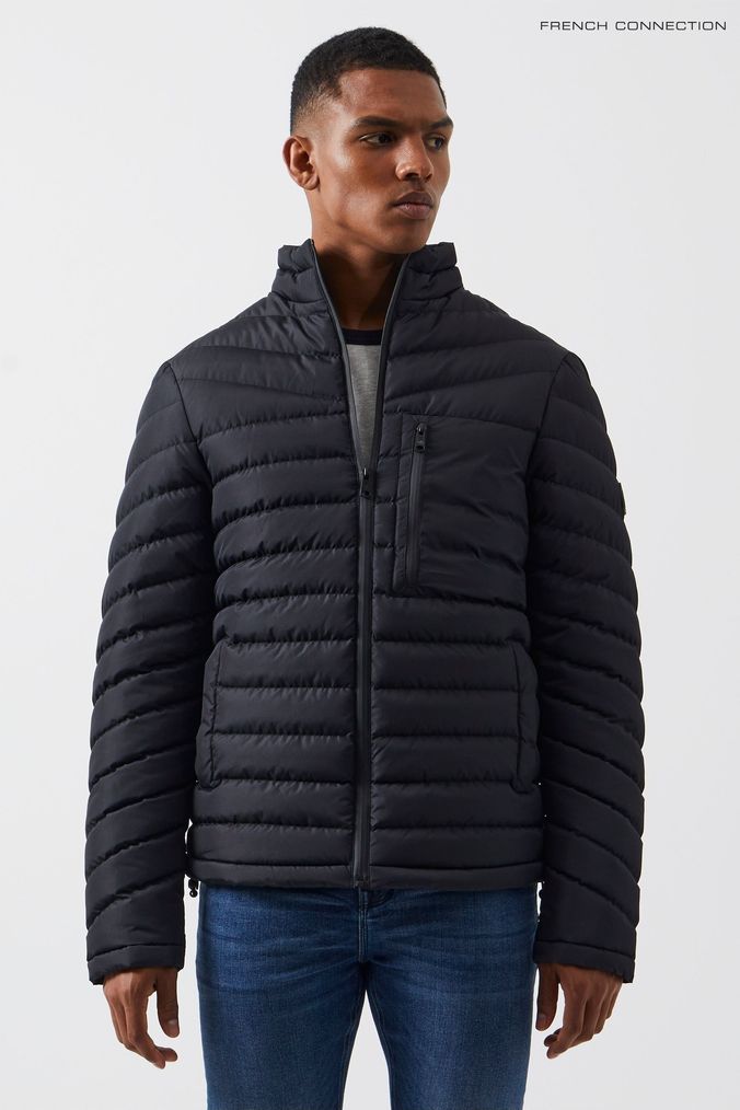 Buy Men s Blue French Connection Coatsandjackets Online Next UK