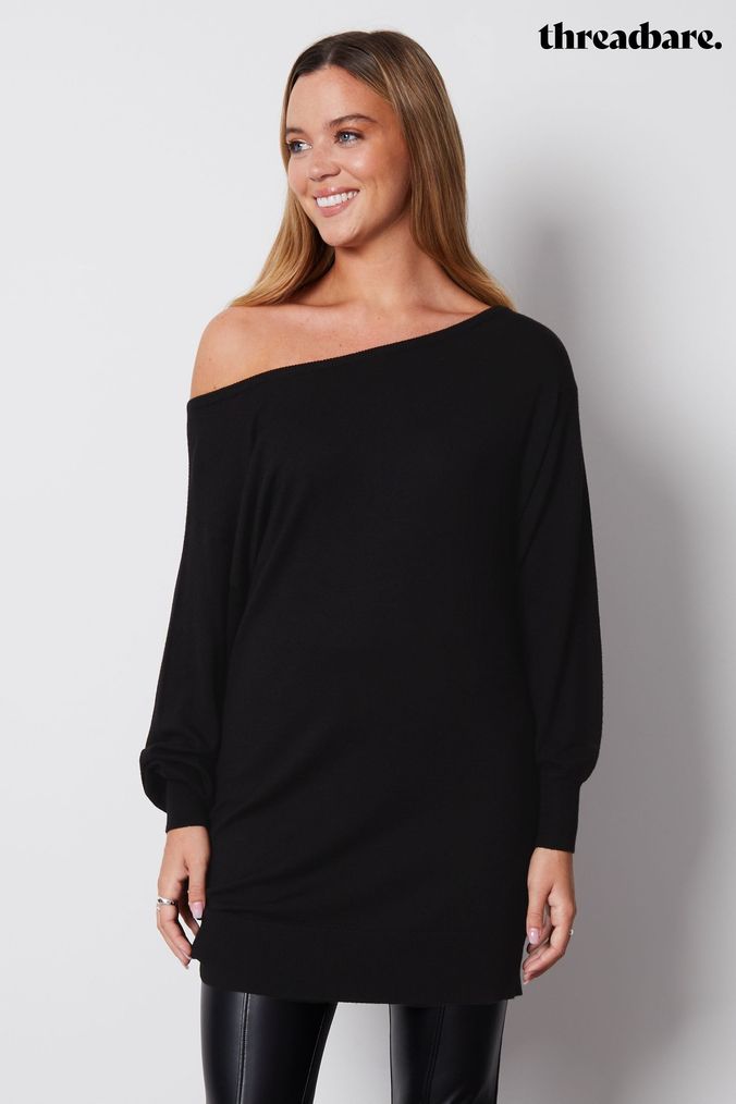 Black off the deals shoulder jumpers