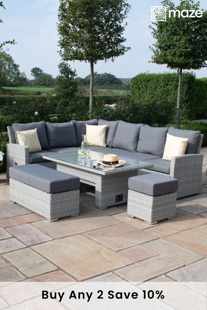 Maze rattan ascot deluxe cheap