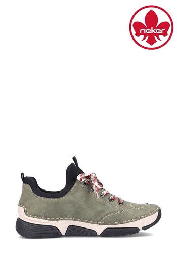 Rieker JACKs Green Elasticated Shoes (745900) | £70
