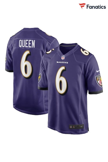 Nike Purple NFL Baltimore Ravens Home Game Jersey - Purple - Patrick Queen (745980) | £105