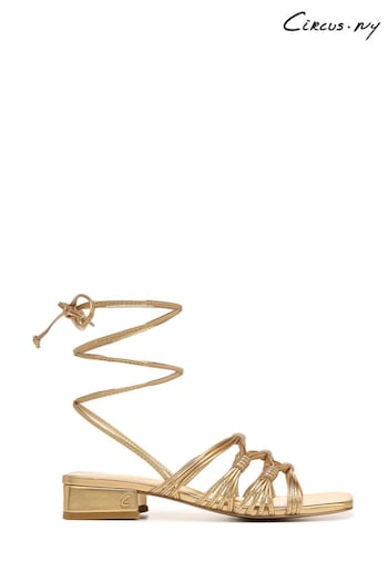 Circus NY Jocelyn Strappy Sandals - Millenia Gold (746087) | £90