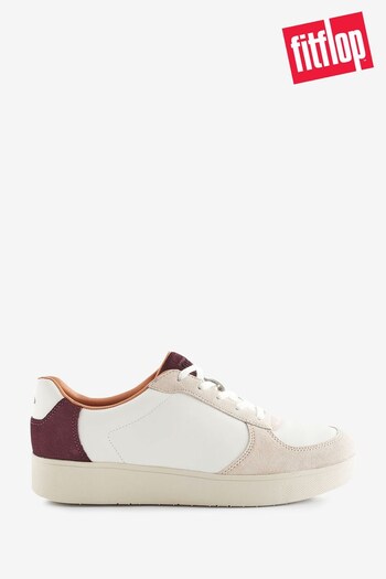FitFlop White Rally Trainers (747602) | £100