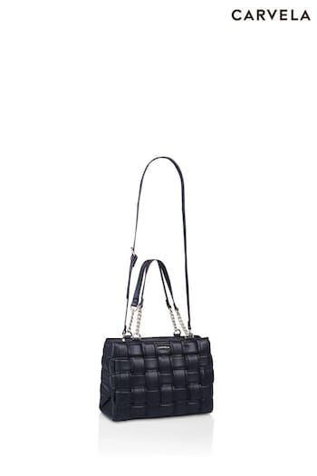 Carvela Lexi Weave Black Tote 2 Bag (747830) | £99