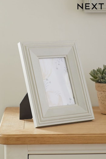 Grey Wolton Painted Wood Photo Frame (747980) | £12 - £18