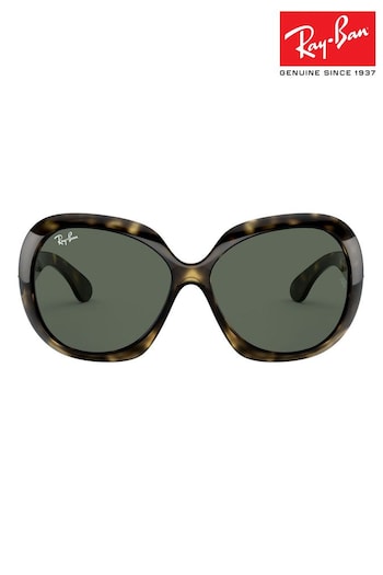 Ray-Ban Jackie Ohh II Oversized Hemlock Sunglasses (748017) | £137