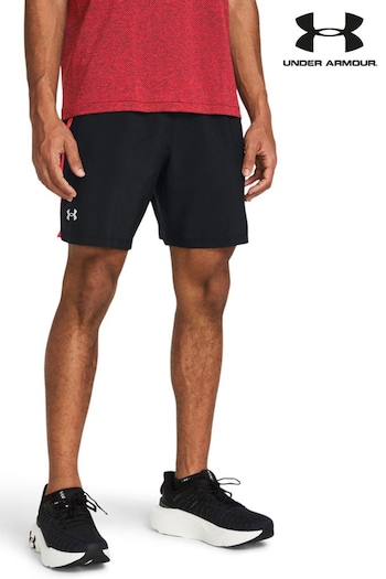 Under Armour Black/Red Launch 7" Shorts (749547) | £36