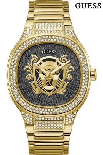 Guess Gents Gold Tone Kingdom Watch (750189) | £275