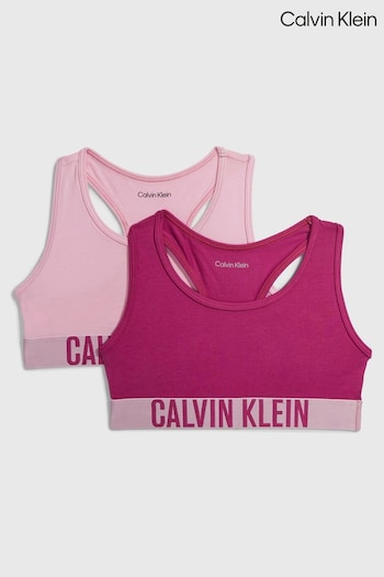 Calvin Klein Girls Intense Power Bralettes 2 Pack (750526) | £29