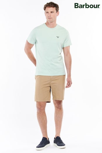 Barbour® Dusty Mint Green Mens Jpn T-Shirt (751201) | £30