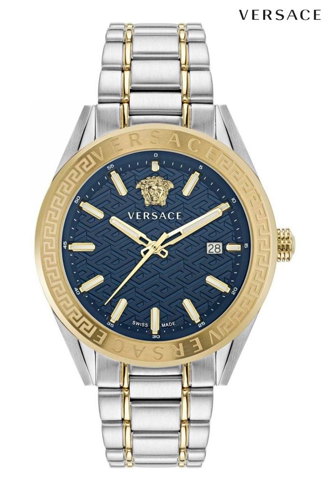 Metal analog online men's watch