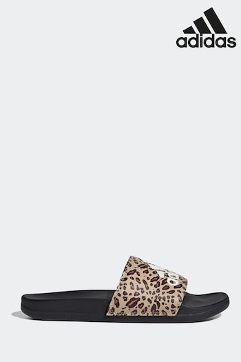 adidas Black Sportswear Adilette Comfort Slides (751631) | £40