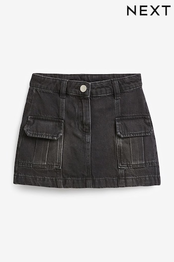 Charcoal Grey Cargo Skirt (3-16yrs) (751767) | £13 - £18
