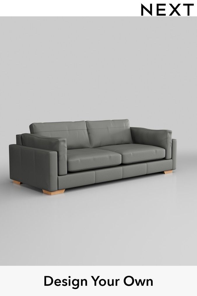 Next isaac sales leather sofa