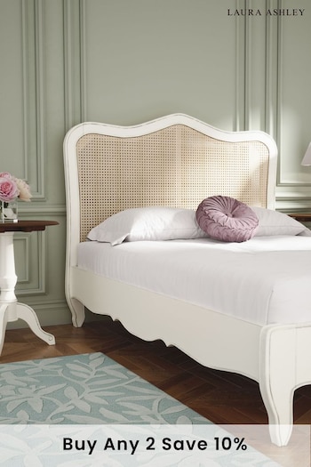Laura Ashley White Montpellier Bed Frame (752238) | £1,025 - £1,325
