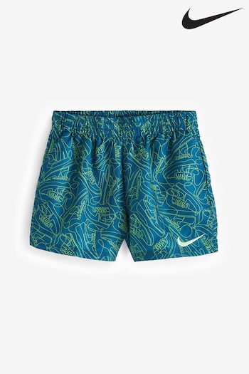 Nike Blue 4 Inch Volley Shorts (752415) | £24