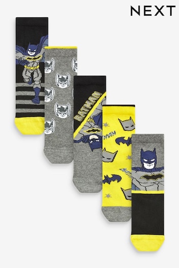 Batman Cotton Rich Socks 5 Pack (752483) | £10 - £12