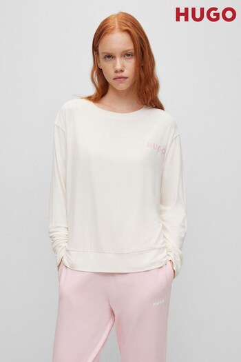 HUGO White Unite Shirt Pyjama Top (752534) | £45