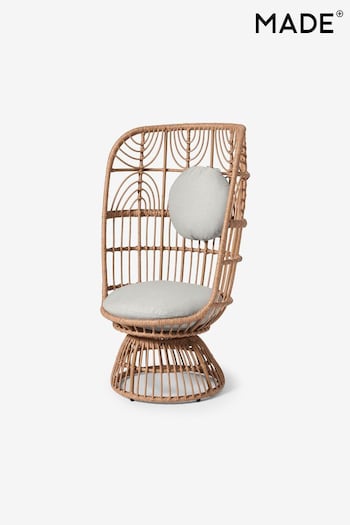 MADE.COM Natural Nairi Garden Accent Chair (752713) | £499