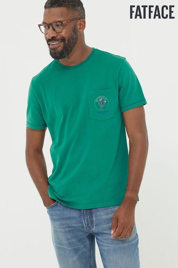 FatFace Green Foxy Walking Club T-Shirt (753011) | £28