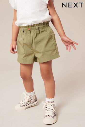 Khaki Green Pull-On Shorts Magazine (3mths-7yrs) (753470) | £6 - £8