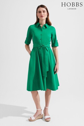 Hobbs Green Tyra Dress (753611) | £139