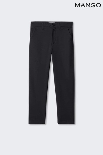 Mango Straight Suit Black Trousers (754314) | £33