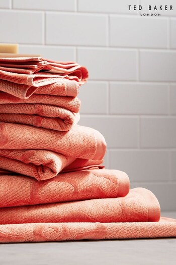 Ted Baker Orange Magnolia Towel (754816) | £18 - £55