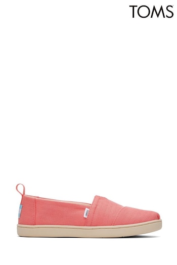 TOMS Orange Alpargata Shoes (754937) | £34