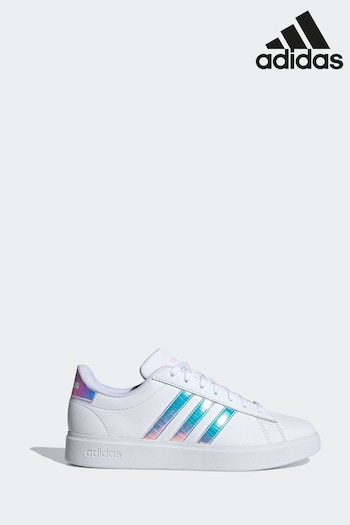 adidas White Sportswear Grand Court 2.0 Trainers (754959) | £70