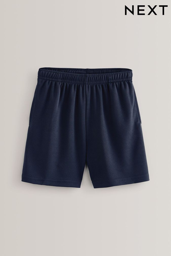 Girls navy clearance cotton shorts