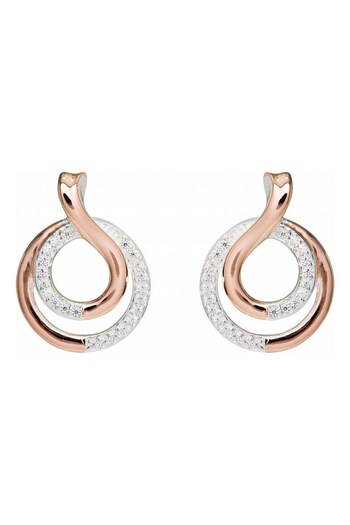 Unique & Co Ladies Collection Pink Earrings (755091) | £69