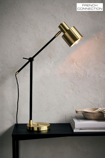 French Connection Black Sunaulo Table Lamp (755569) | £75