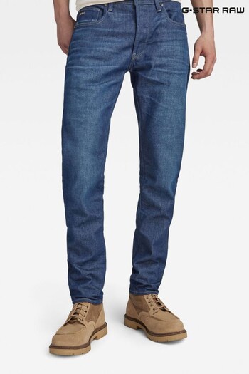 G Star Blue 3301 Slim Jeans (755624) | £140