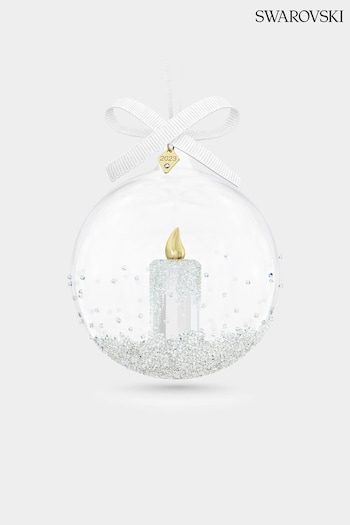 Swarovski Christmas White Annual Edition Ball Ornament (756123) | £85