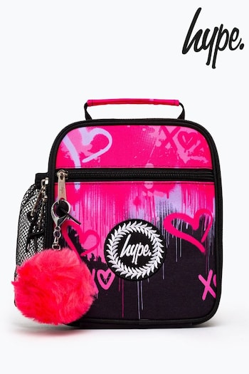 Hype. Unisex Pink Hearts Drip Lunch Box (756350) | £18