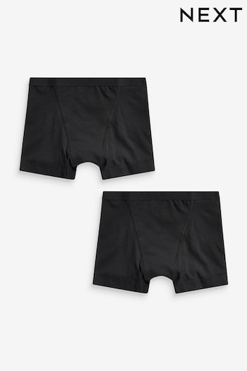 Black Kappa Shorts 2 Pack Teen Light Flow Period Pants (7-16yrs) (756489) | £20 - £23